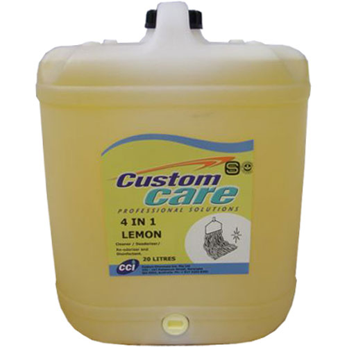 CC 4 in 1 Lemon Disinfectant / Cleaner 20L